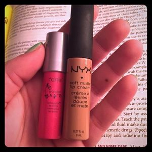 Tarte and Nyx lippy bundle