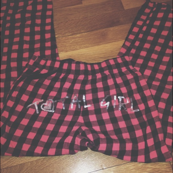 Children's Plaid PJ Pants - Picture 2 of 2