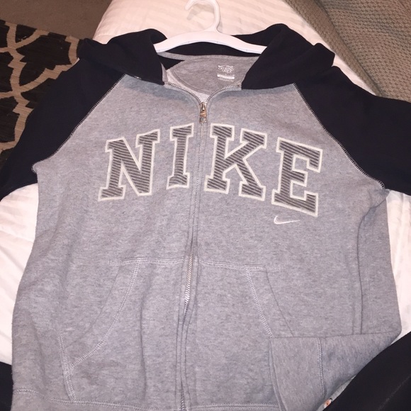 NIKE zip up hoodie