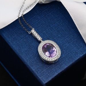 Amethyst necklace