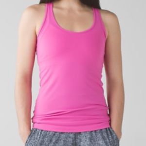 Lululemon pink paradise cool Racerback tank top 2