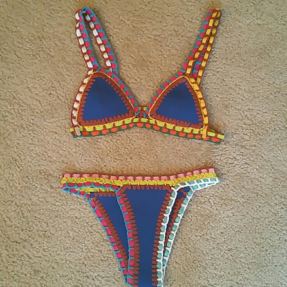 Final drop!Brandnew neoprene crochet bikini