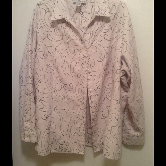 Ladies button down top