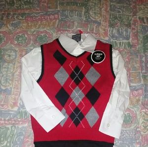 Boy's Size 4, three piece set