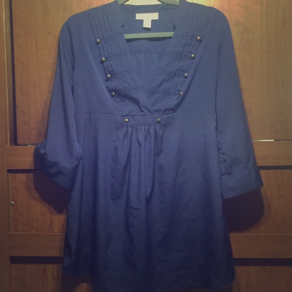 Blue MOTHERHOOD sundress - Picture 1 of 4