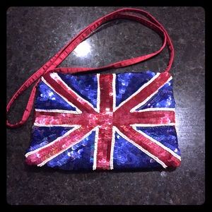 Union Jack sequined purse!