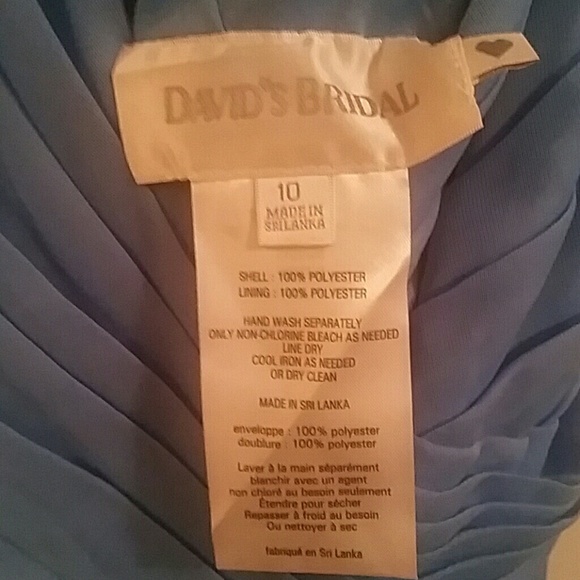 David's Bridal bridesmaid dress - Picture 4 of 4
