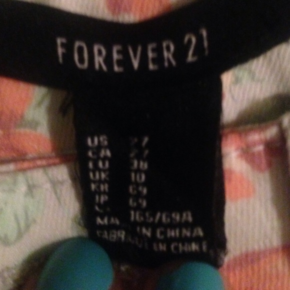 Forever 21 Floral Pants - Picture 3 of 3