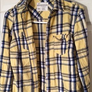 Aero plaid button up