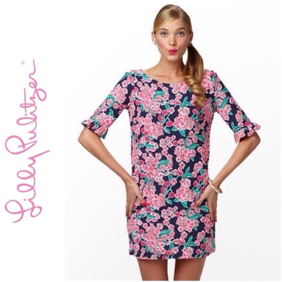 Lilly Pulitzer Dress Size XS Cherry Picker Blossom