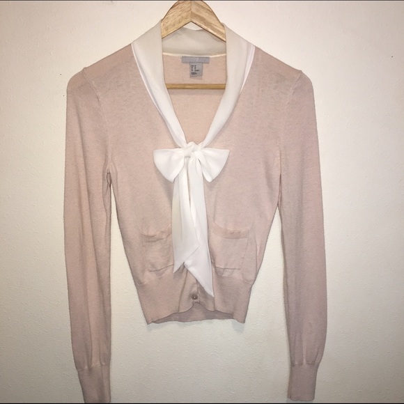 🎀Chic Pink/blush cardigan with pockets