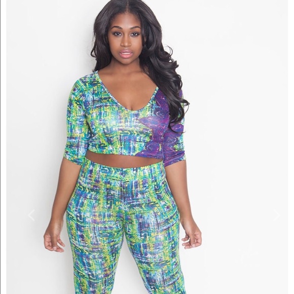 Rebdolls Pants - Womens 2 piece pants set! PLUS SIZE!!