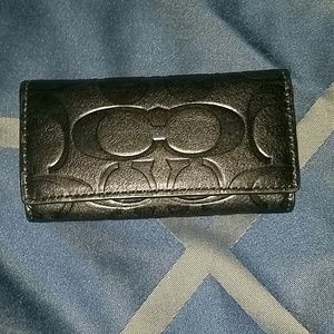 Coach key wallet