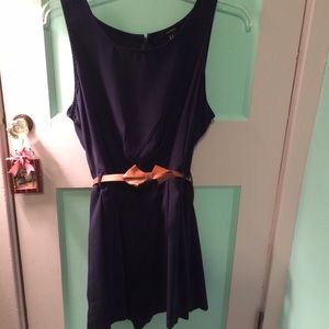 Forever 21 navy romper