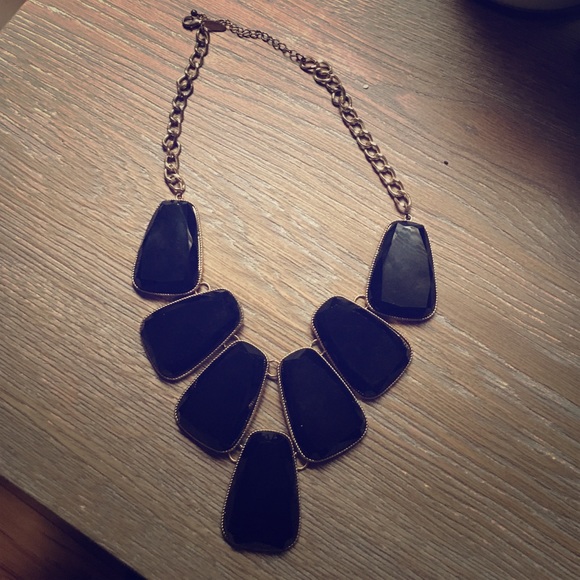 Black Statement Necklace