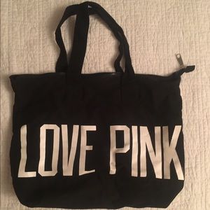 VS Pink overnight bag