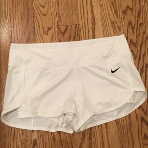 Nike white shorts