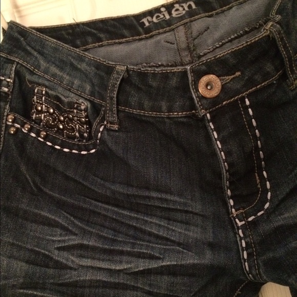 Embroidered jeans