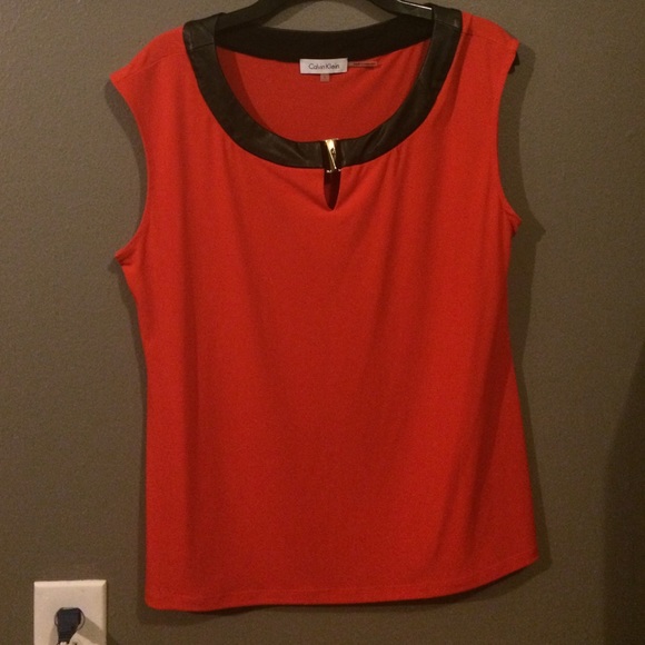 Orange/red blouse