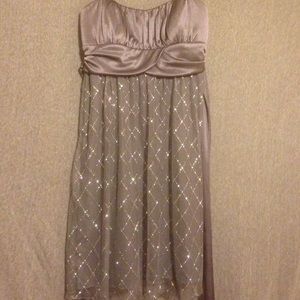 Grey mini dress