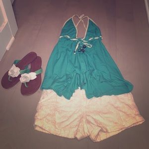 Island style high/low top