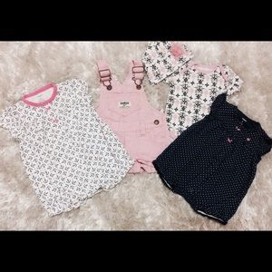 Baby girl clothes bundle, 6 mos