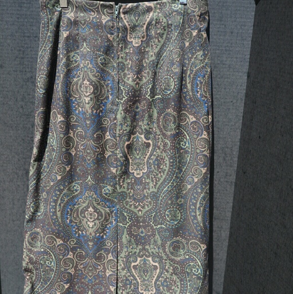 Vintage Paisley Skirt