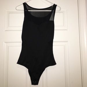 Sexy black body suit