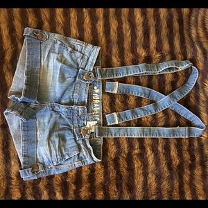 Hydraulic Jean overall short size 5/6