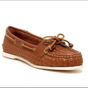 Sperry Audrey woven Topsiders