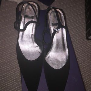 Stuart Weitzman Vintage: Perf Kitten heel