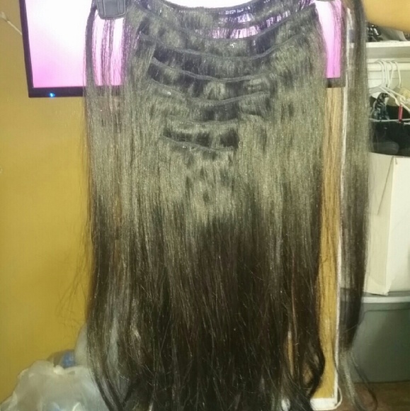 Real hair extensions