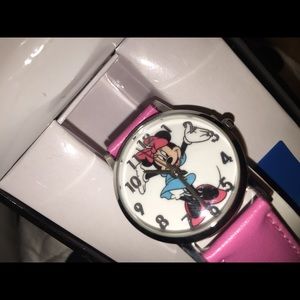 Minnie Mouse Watch (Pink Band)