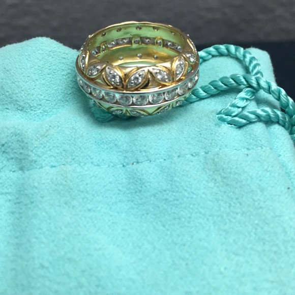Gold and silver ring