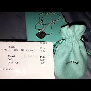 Tiffany & Co heart necklace