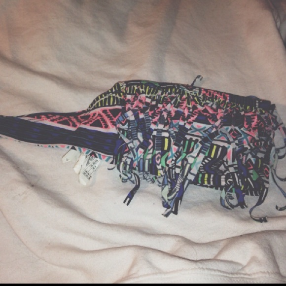 Forever 21 Fringed Bikini Top-- - Picture 2 of 2