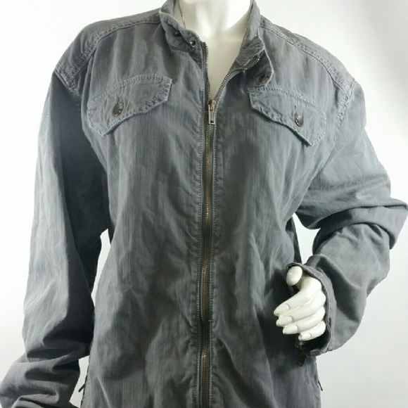 🚫SOLD🚫Guess Gray Jean Jacket XL