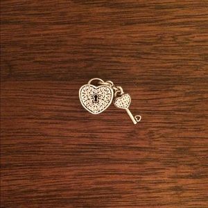 PANDORA Charm Lock Of Love Sterling Silver