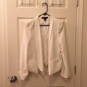 Forever 21 White Blazer