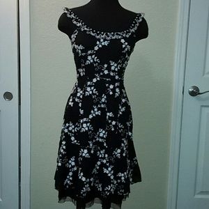 Tocca  Embroidered Dress