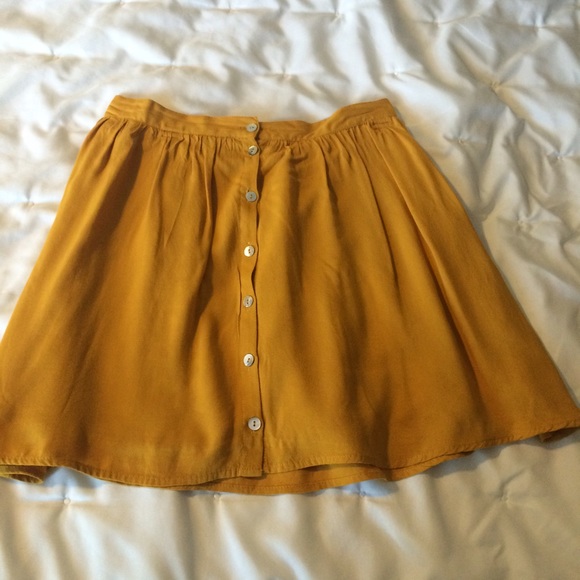 Mustard Skirt