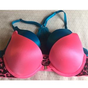 Victoria's Secret Push Up Racerback Bra