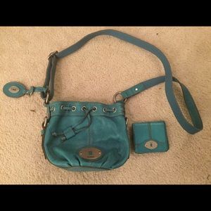 Mini satchel fossil purse