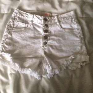 White Shorts