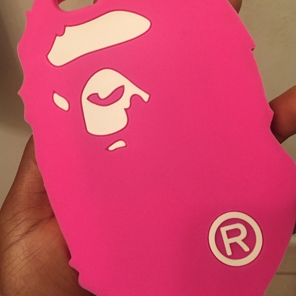 ✨SALE✨Pink Bape Head iPhone 6/6s Case