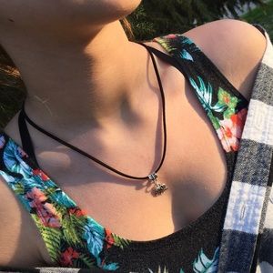 elephant charm necklace