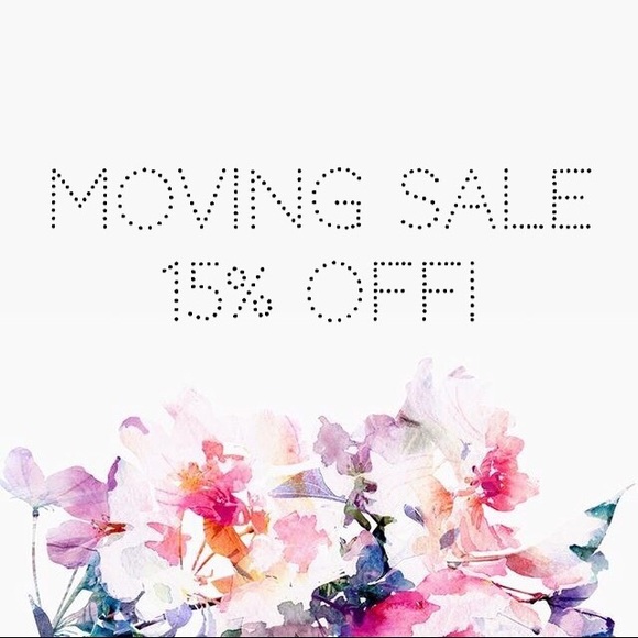 Everything 15% off current price!!