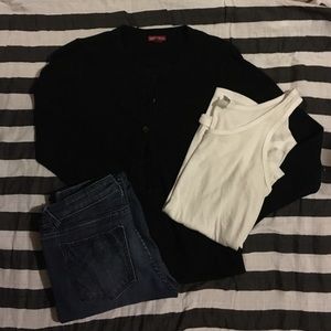 Black Merona Cardigan sweater