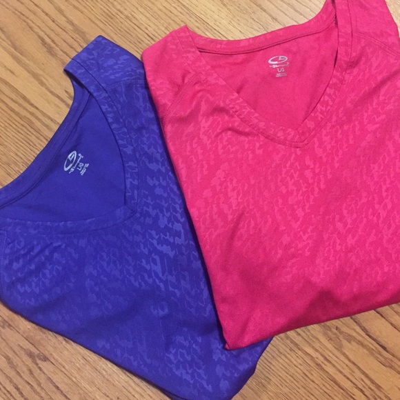 Champion long sleeve workout shirts