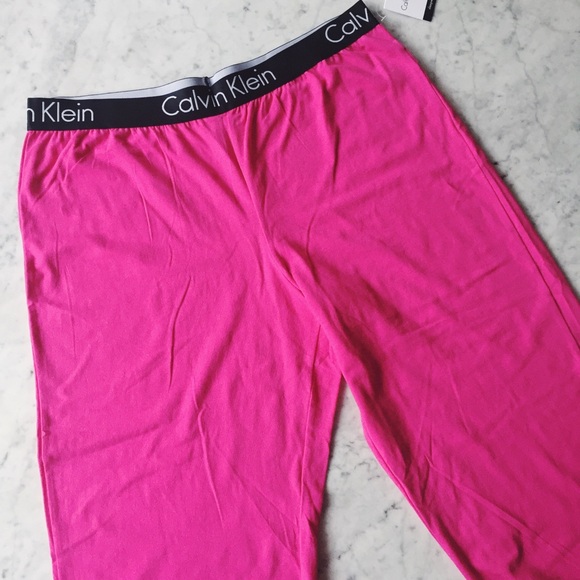🎉 CALVIN KLEIN Cotton Logo Lounge Pant - Picture 2 of 3